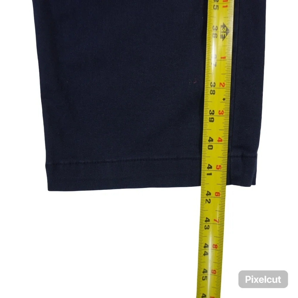 Nautica Chino Pants Mens‎ 36x32 Blue All Day Comfort Flat Front Performance